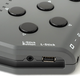 A series of at least 18 input jacks allow other accessories and peripherals to be connected and used as alternate inputs.